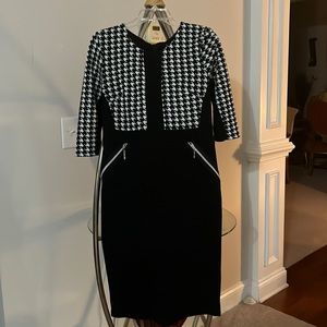 One large black and white Miusol knit dress.Great condition.